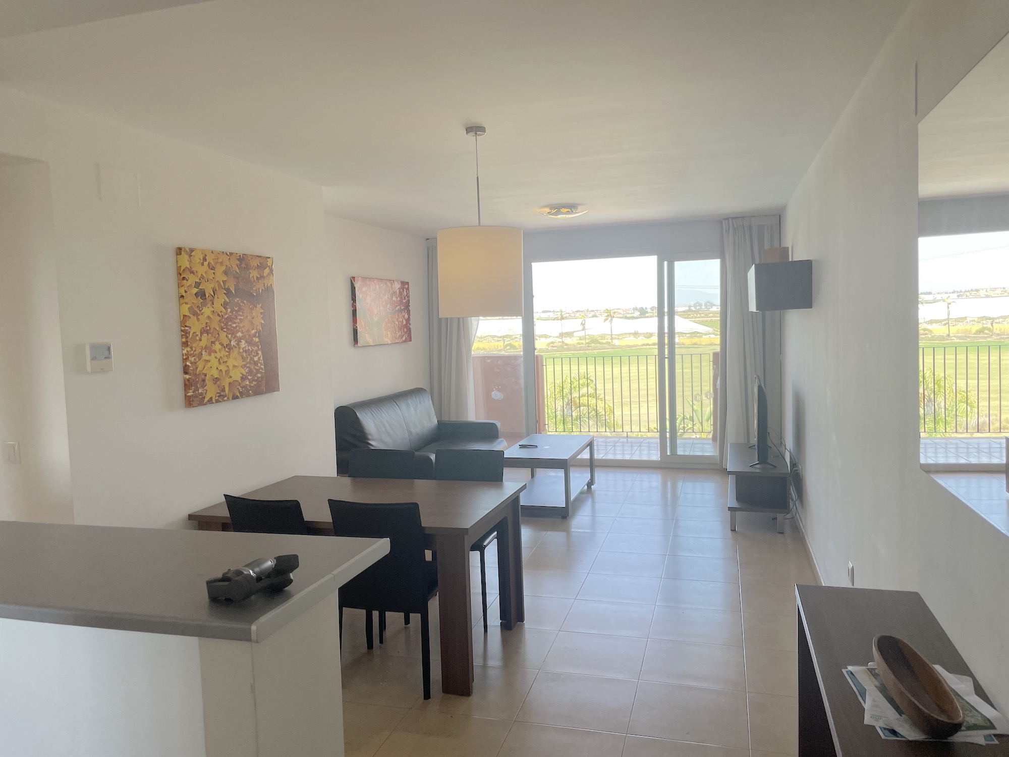 Furnished 2 bed/2 bath west facing apartment, 2nd floor, pool and golf view [2921]