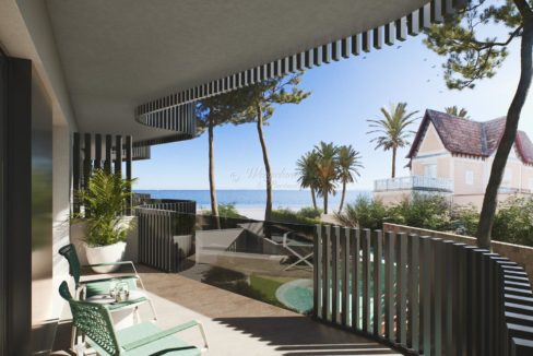 utsikt terrasse nede