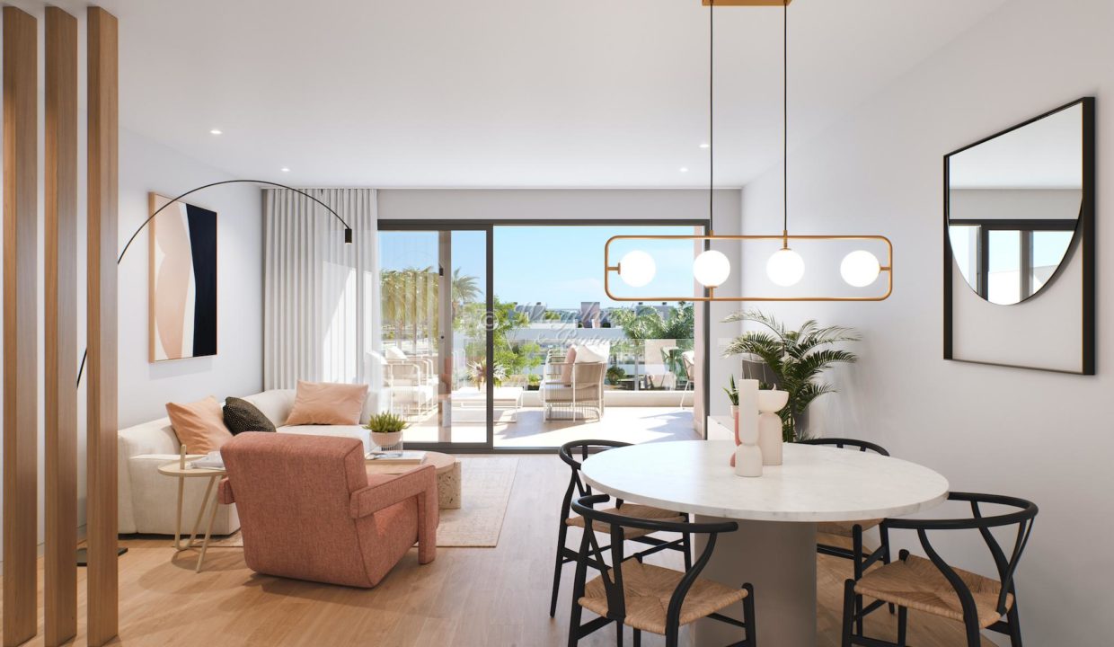 Madreselva 2 Soverom Spiseområde