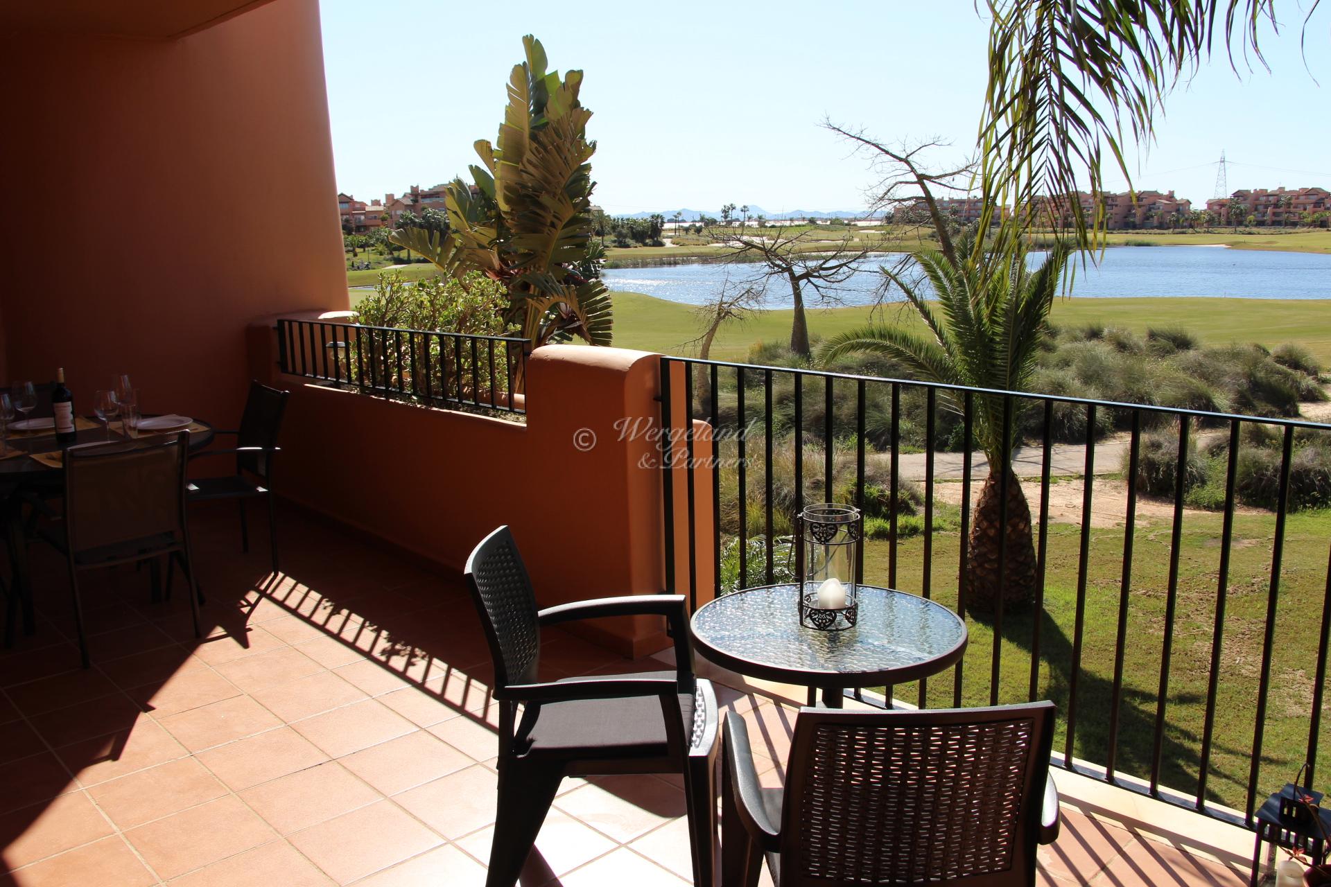 1. line golf. West-facing furnished 2 beds apartment with golf and lake views [8811]
