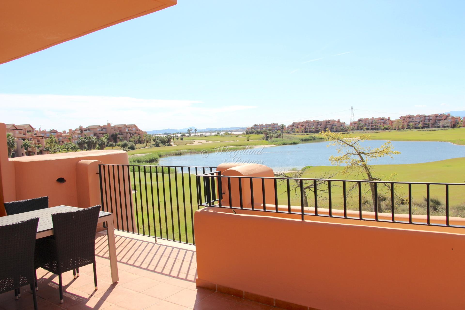 2 Beds 1.line golf furnished apartment 2nd floor with great sunny view [8922]