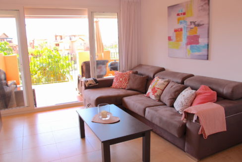 Stue Sofa Mot Terrasse