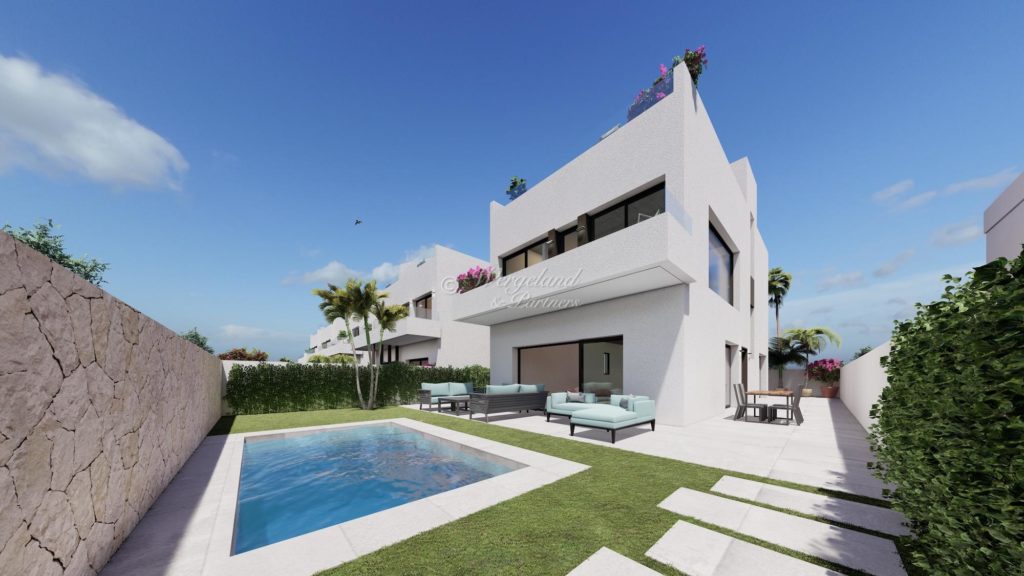  VILLA 4 Fasade Og Basseng