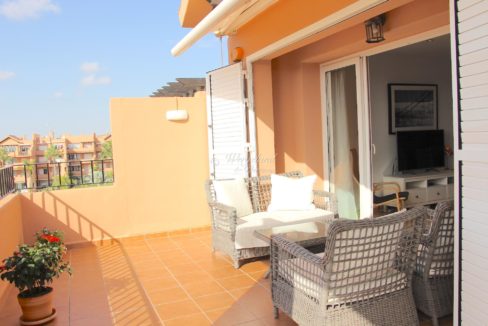 Terrasse mot stue