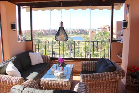 Terrasse Innglasset Sofaen