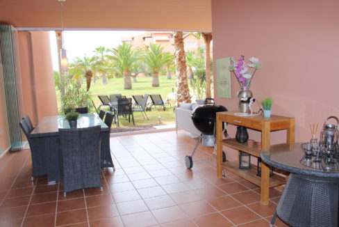 Hovedterrasse Overbygg