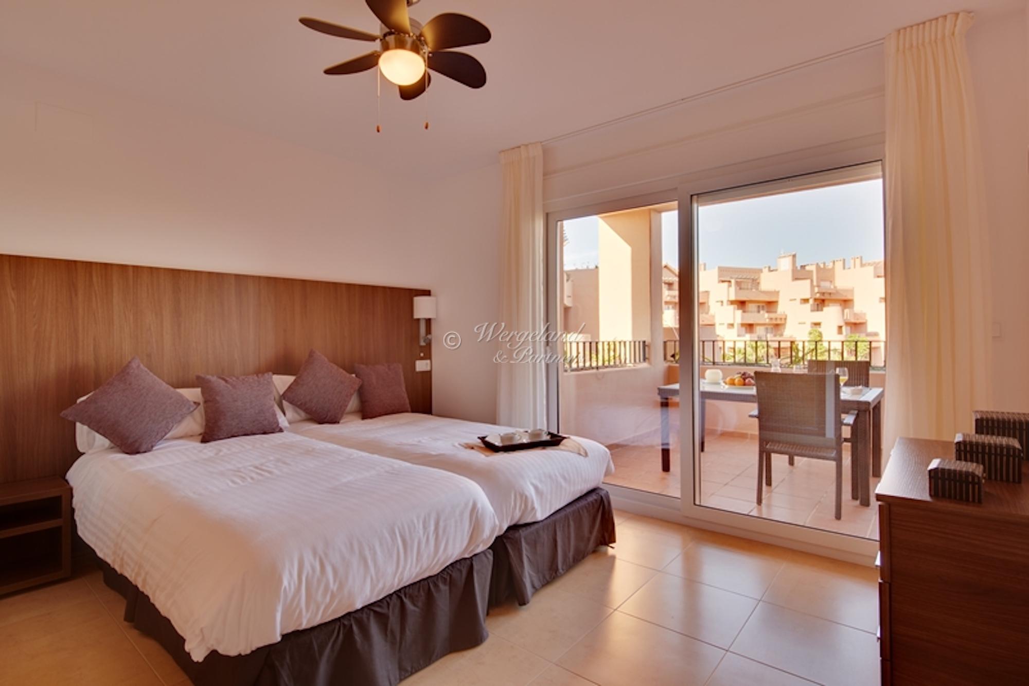 3 Bedrooms furnished The Residences apartments, pool- and or golf views. Prices from 195.000€ [TR3]