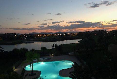 Pool By Night