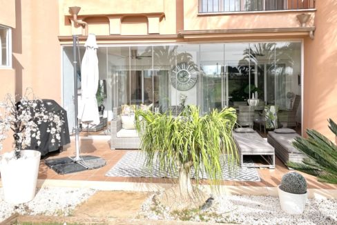 Terrasse Utenfor Innglassing Div