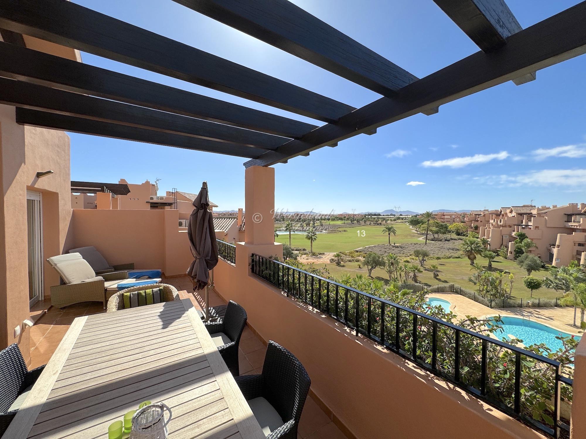 Furnished, sunny Penthouse, option 40 m2 additional terrace [5831]