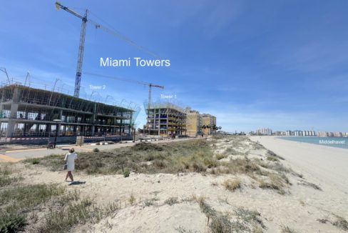 Miamitowers Prosjekt Ved Dos Mares Stranden