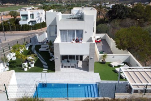 Bygging av villa på La Manga Club